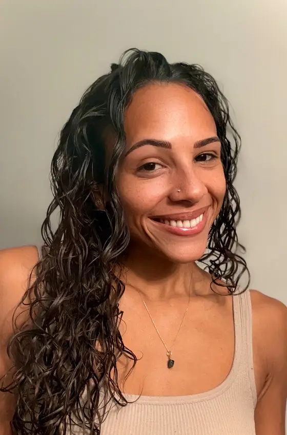 Angelica Jade Altman, smiling, close crop